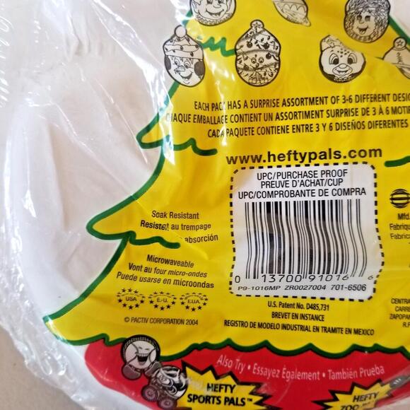 Hefty Merry Pals Paper Plates Assorted Santa Elf, Nutcracker Vintage 2 Packages - Picture 4 of 11